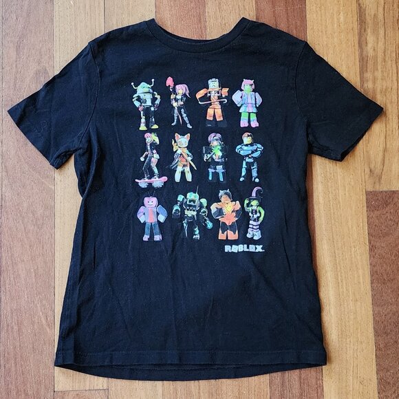 Old Navy Kids Black Roblox T-Shirt Size Medium/8 - Picture 1 of 8